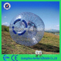 Ballon de zorb ball / zorb de sport fou, costume de balle de gonflage corporel drôle à vendre